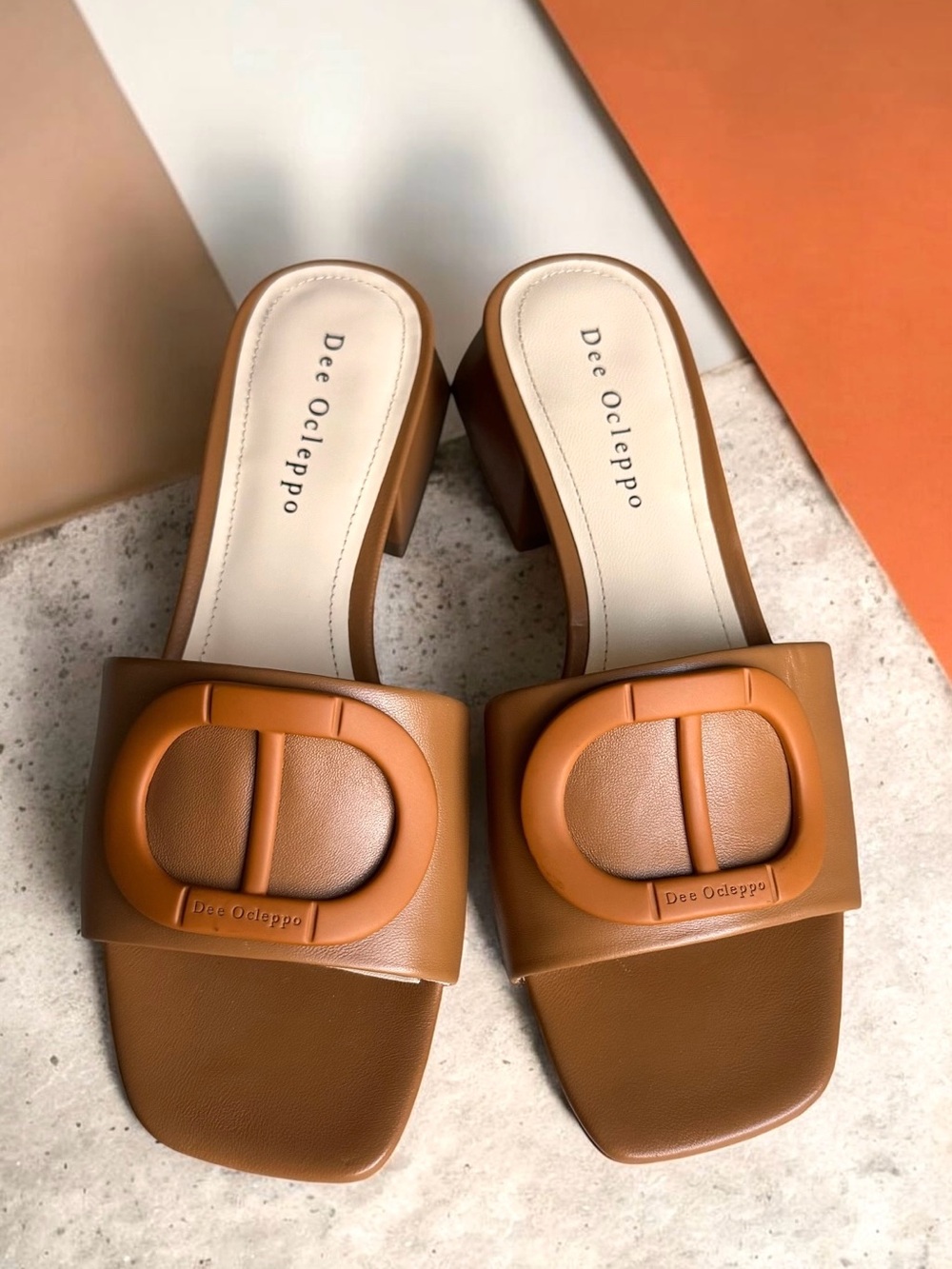 🆕 Dee Ocleppo Dizzy Leather Sandals Mules